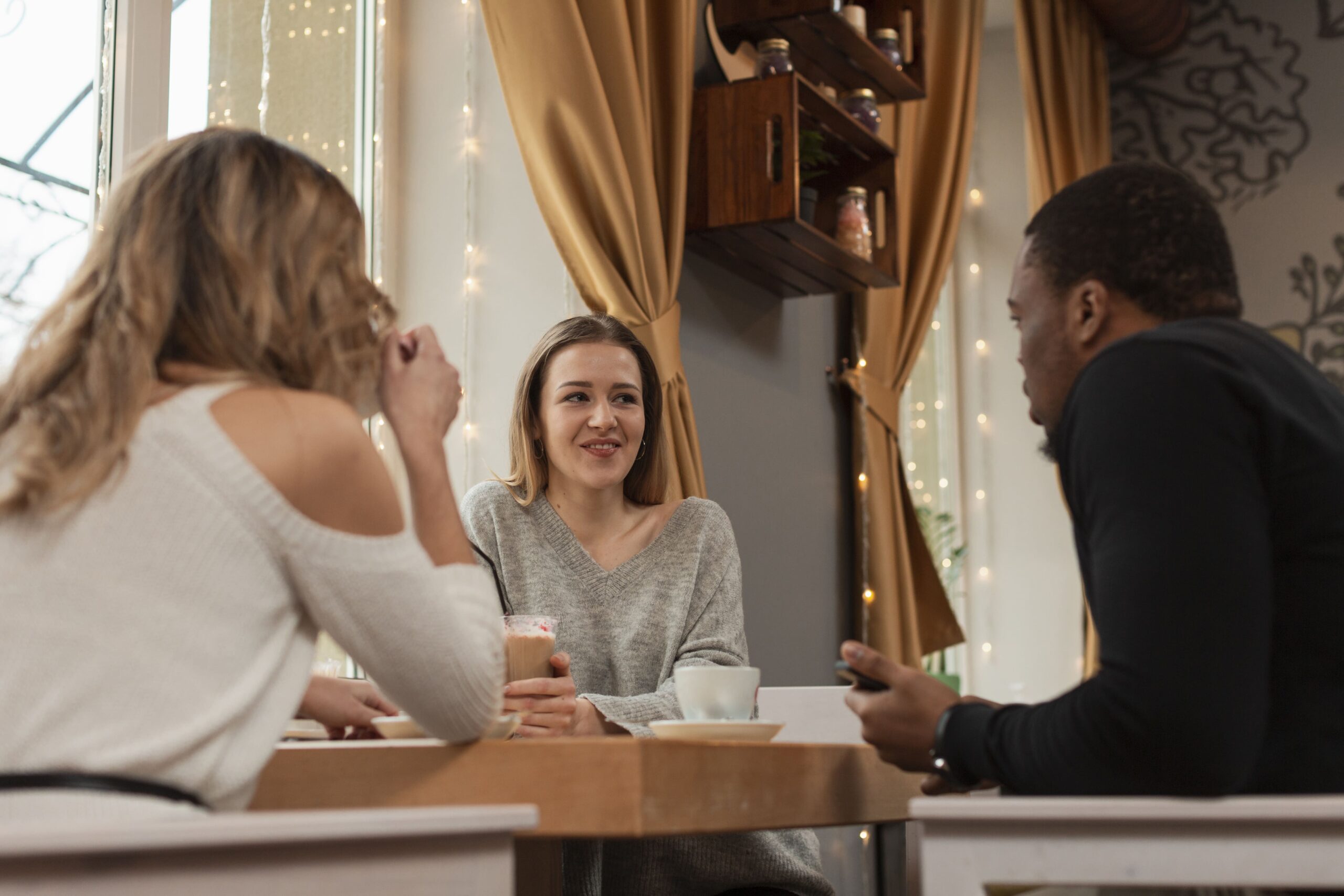low-angle-friends-enjoying-time-together